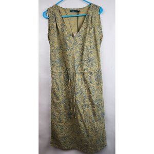 Prana Cabana Straw Open Back Sleeveless NWT Ecotropics Dress Small